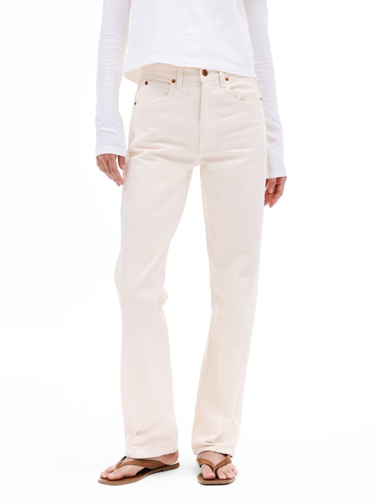 Slvrlake London Ecru Jeans - Size 26